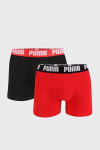 2 PACK černočervených boxerek Puma