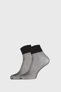 2 PACK silonových ponožek 6 DEN