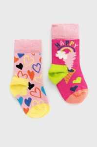 Happy Socks - Dětské ponožky Happy Love (2-pak)