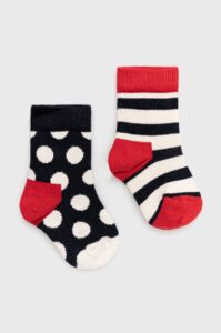 Happy Socks - Dětské ponožky Stripe (2-pak)