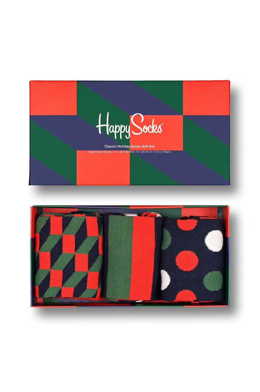 Happy Socks - Ponožky Classic Holiday (3-pack)