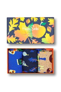 Happy Socks - Ponožky Fall Edition Gift Set (3-pack)