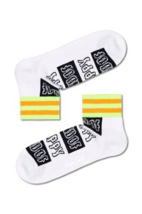 Happy Socks - Ponožky Happy Stripe 1/4 Crew