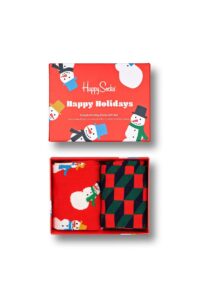 Happy Socks - Ponožky Snowman Socks Gift Set (2-pack)