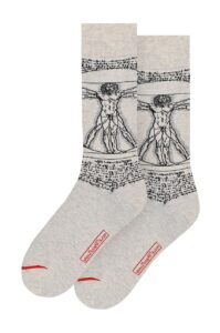 MuseARTa - Ponožky Leonardo da Vinci - The Vitruvian Man