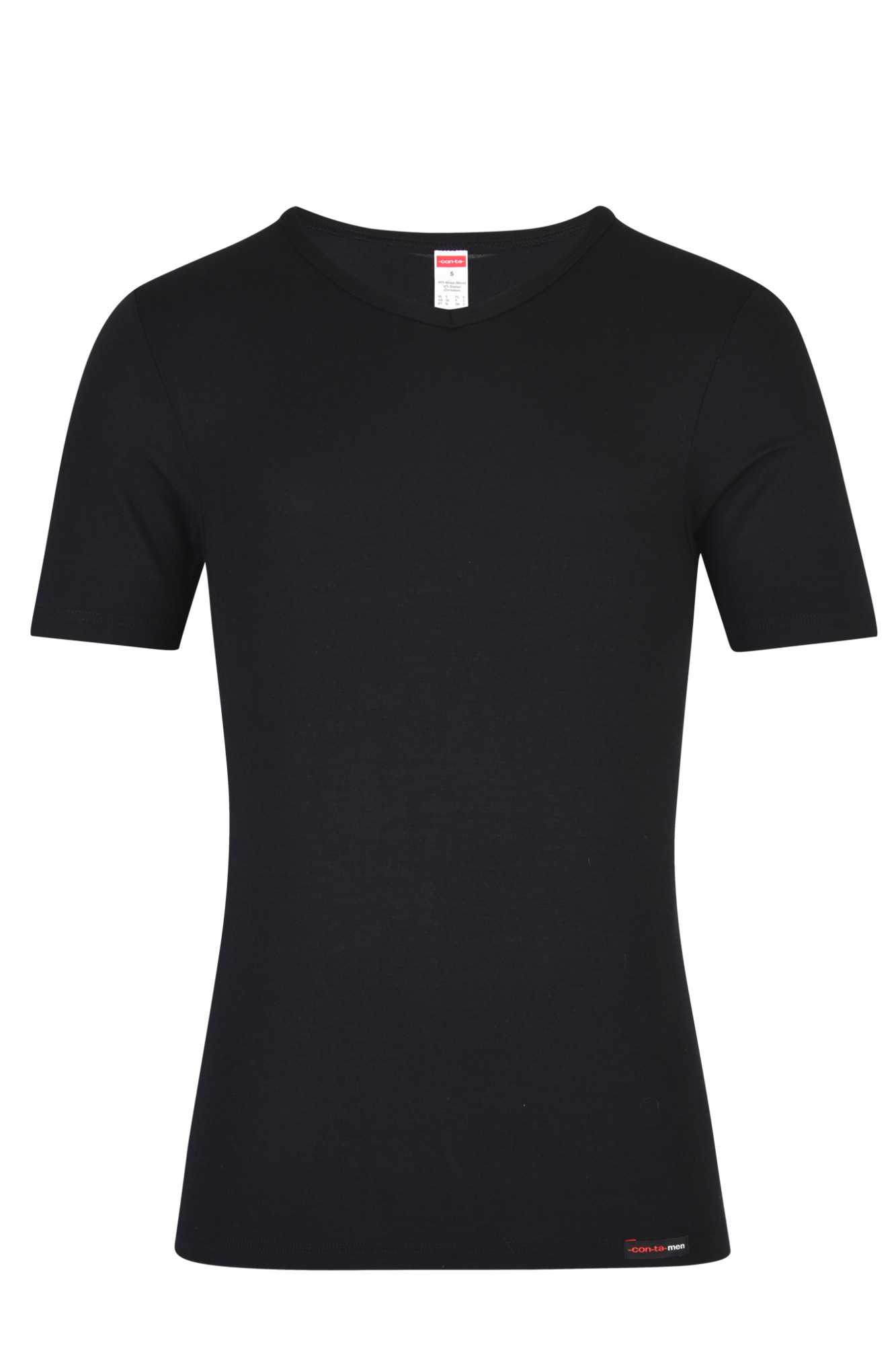 Pánské triko s krátkým rukávem Con-ta 6670 - CON750/Černá / XXL CON6I001